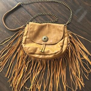 Steve Madden Fringe Boho Western Crossbody Bag